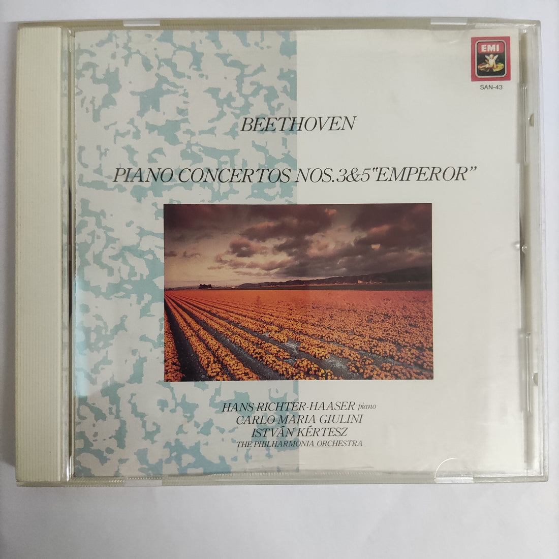 ซีดี Various - Beethoven Piano Concertos Nos.3&5 Emperor (CD) (VG)