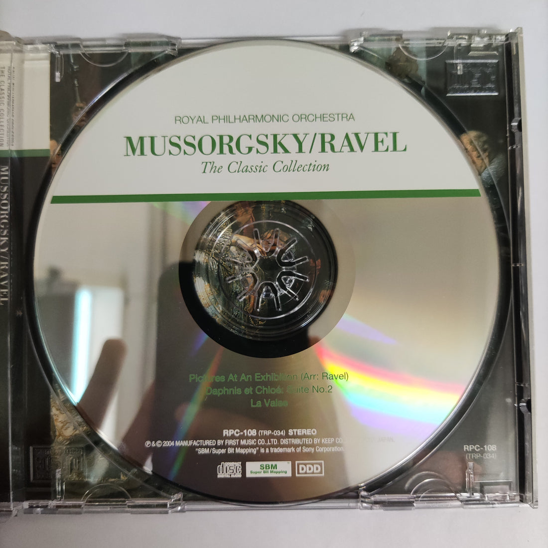 ซีดี MUSSORGSKY RAVEL, Royal Philharmonic Orchestra - The Classic Collection (CD) (VG+)