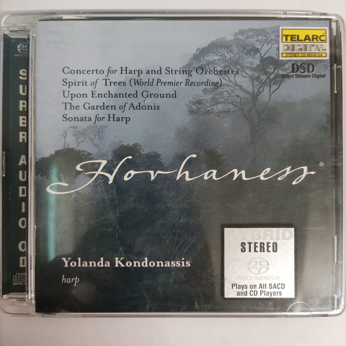 ซีดี Yolanda Kondonassis - Music Of Alan Hovhaness (SACD) (VG+)