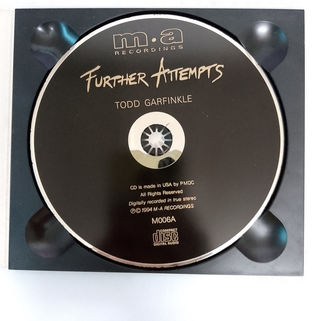 ซีดี Todd Garfinkle - Further Attempts (CD) (VG+)