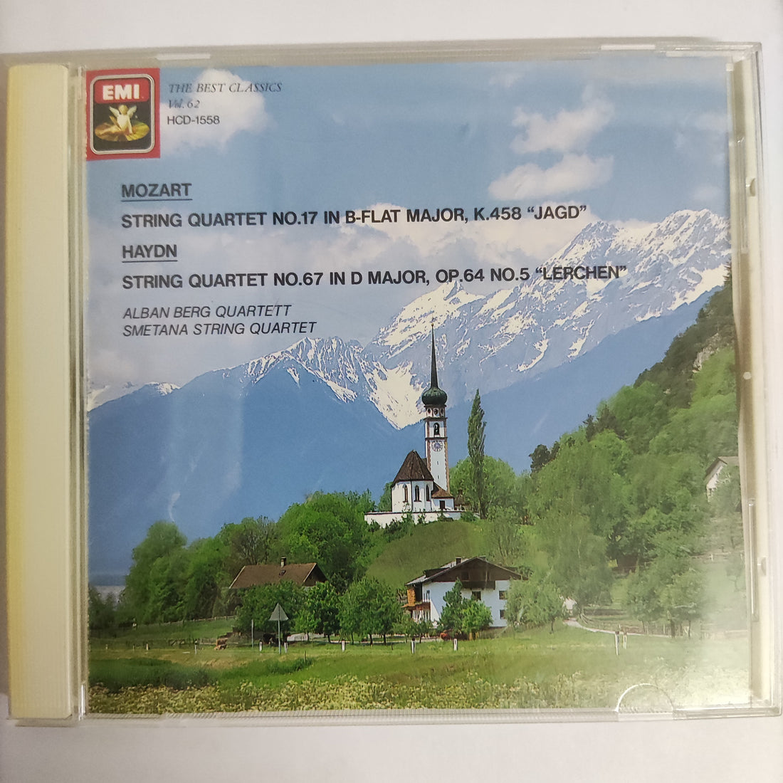 ซีดี Mozart - String Quartet No.17 In B-Flat Major K.458 Jagd (CD) (VG+)