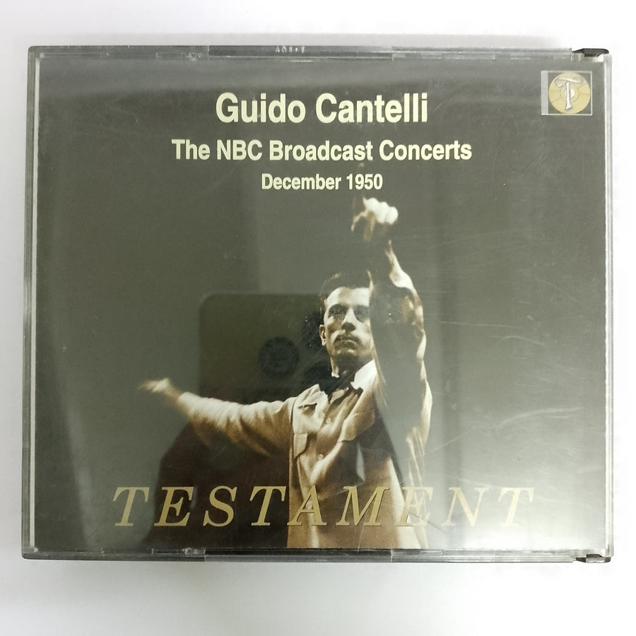 ซีดี Guido Cantelli The Nbc Broadcast Concerts - December 1950 (CD) (VG+) (4CDs)