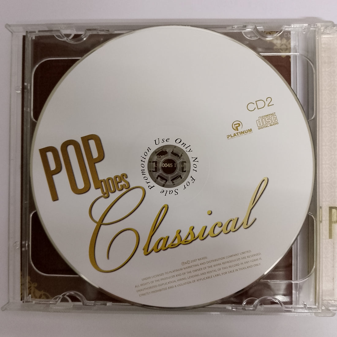 ซีดี Pop Goes - Classical (CD) (VG+) (2CDs)