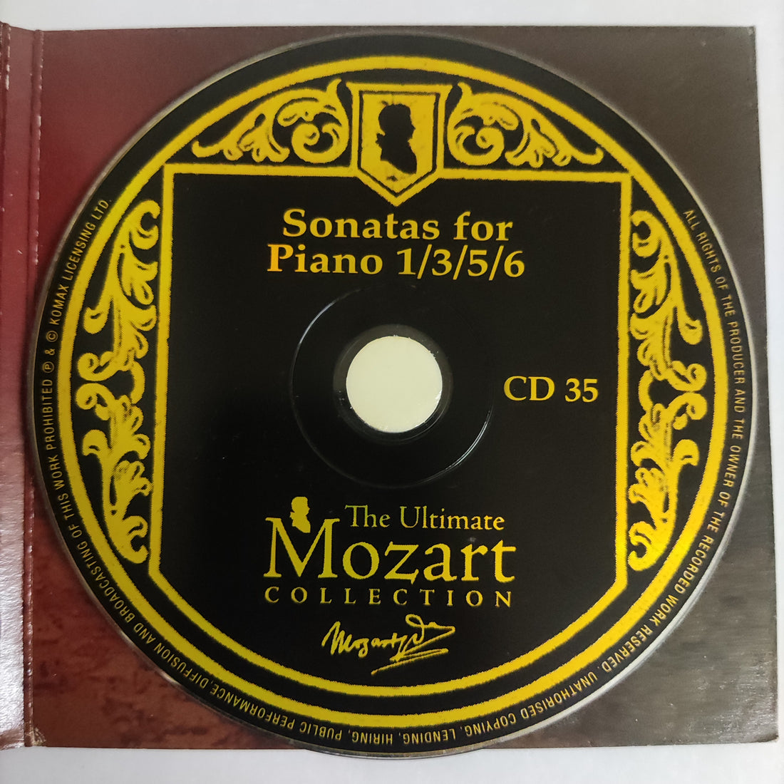 ซีดี Mozart - The Ultimate Mozart Collection (CD) (G+)