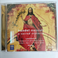 ซีดี George Friedrich Handel - Messiah A Sacred Oratorio (CD) (VG+) (2CDs) (1DVD)