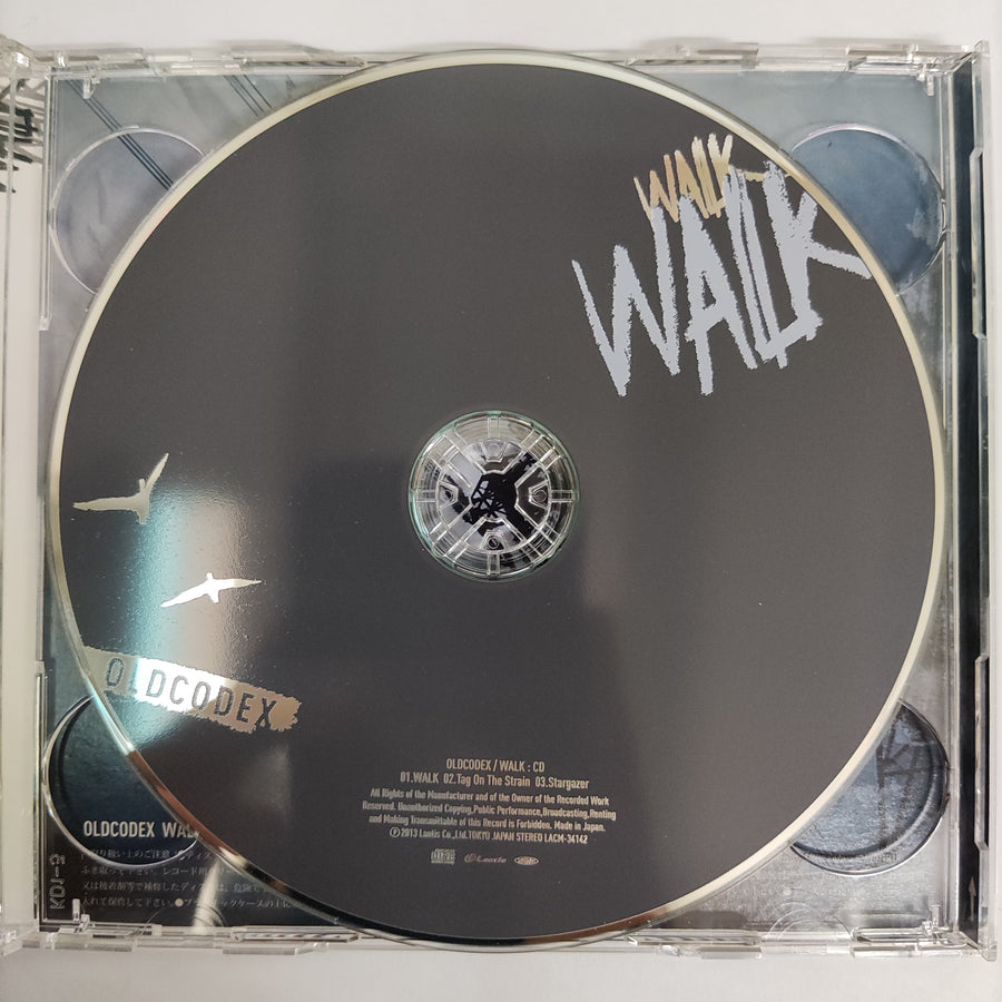 ซีดี Oldcodex - Walk (CD) (VG+) (1CD) (1DVD)