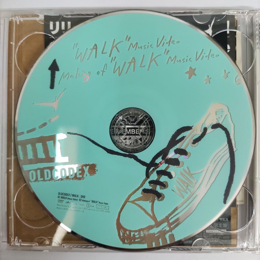 ซีดี Oldcodex - Walk (CD) (VG+) (1CD) (1DVD)