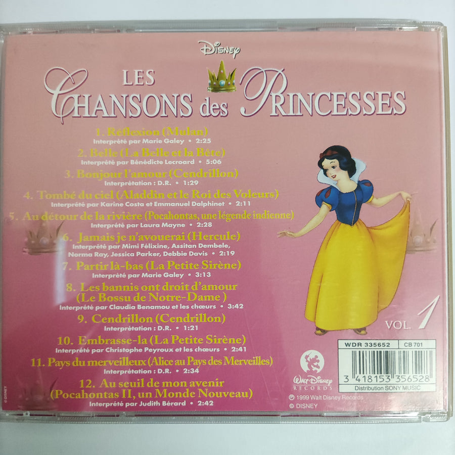 ซีดี Various - LES Chansons des Princesses (CD) (VG+)