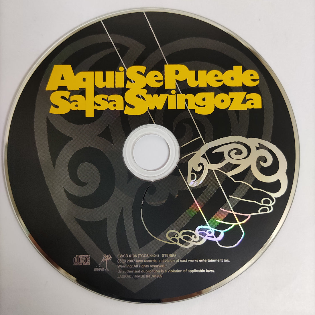 ซีดี Aqui Se Puede - song by SALSA SWINGOZA (CD) (VG+)