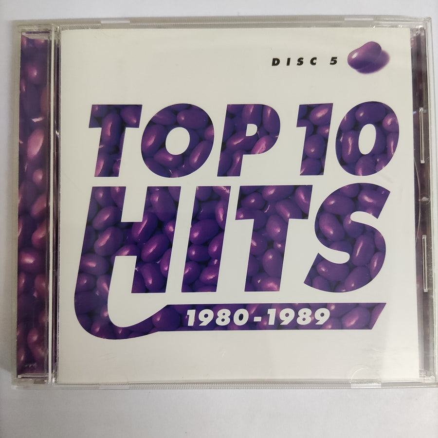 ซีดี Various - Top 10 Hits 1980-1989 (CD) (G+)