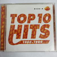 ซีดี Various - Top 10 Hits 1980-1989 (CD) (VG+)