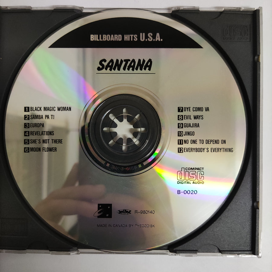 ซีดี Santana - Billboard Hits U.S.A. (CD) (VG+)