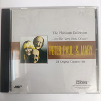 ซีดี Peter Paul & Mary - The Very Best Of Peter Paul & Mary 24 Original Greatest Hits (CD) (VG) (HDCD)