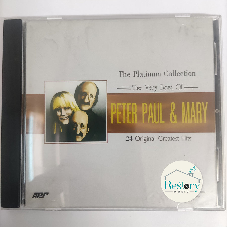 ซีดี Peter Paul & Mary - The Very Best Of Peter Paul & Mary 24 Original Greatest Hits (CD) (VG) (HDCD)