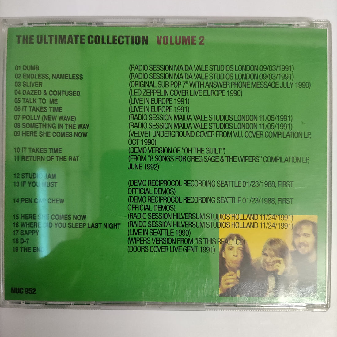 ซีดี Nirvana – The Ultimate Collection Volume 2 (CD) (VG+)