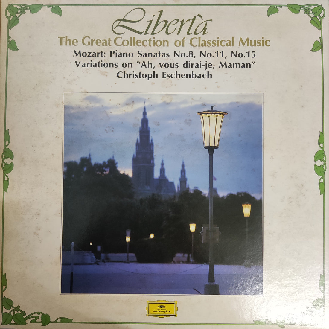 แผ่นเสียง Various - The Great Collection Of Classical Music - Piano Sonatas No.8,No11,No15 (Vinyl) (VG+)