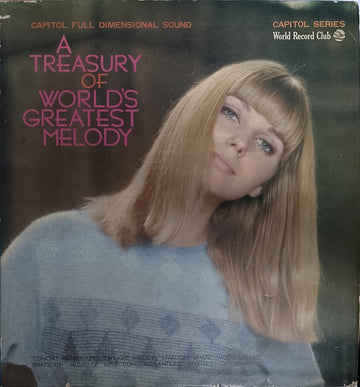 แผ่นเสียง Various - A Treasury Of World's Greatest Melody (Vinyl) (VG) (7LPs) (ขาดแผ่นที่ 28) (แผ่นสี)