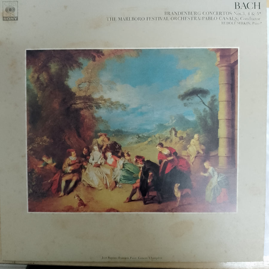 แผ่นเสียง Various - Bach Brandenburg Concertos Nor.3 , 4 & 5*  (Vinyl) (VG+)