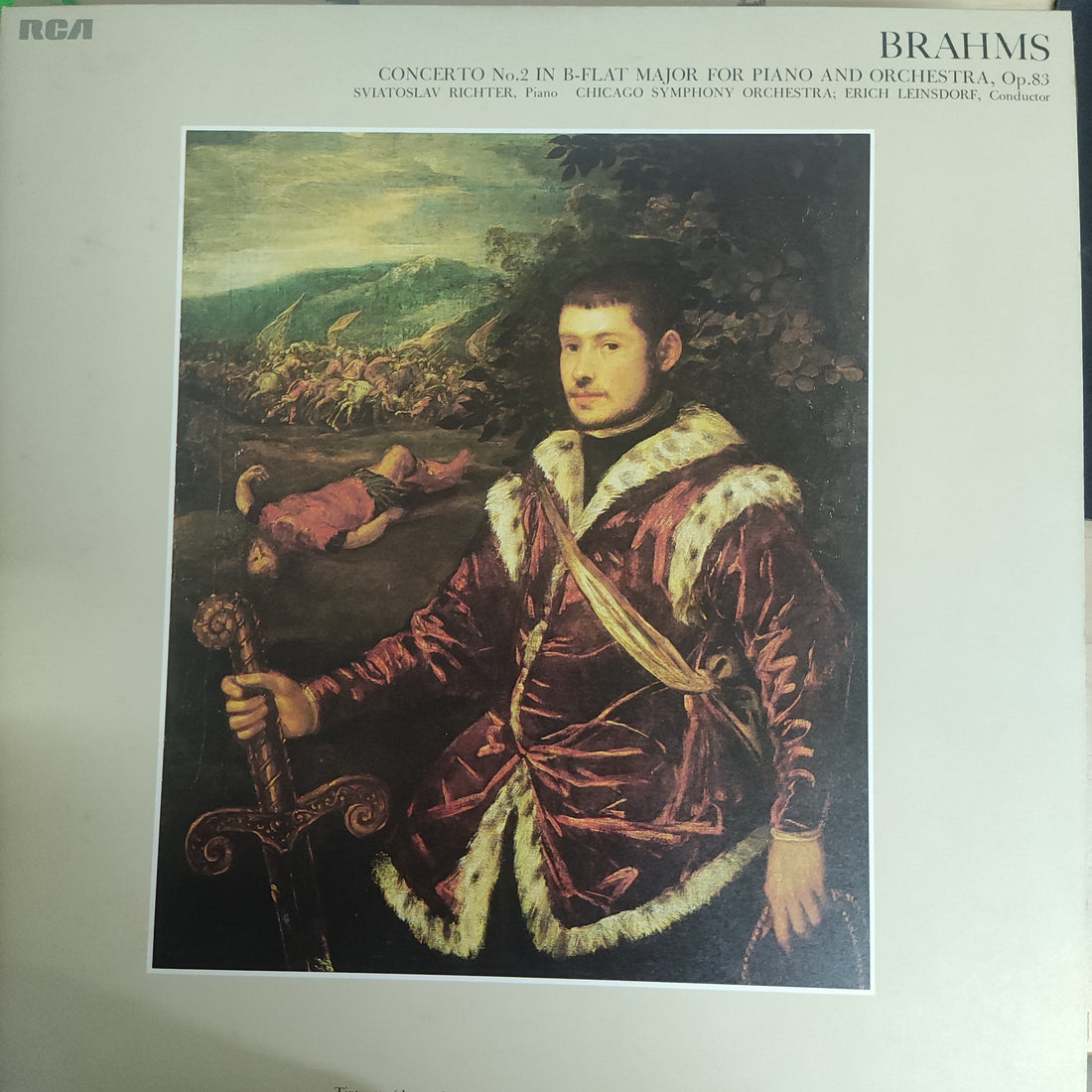 แผ่นเสียง Various - Brahms - Concerto No.2 In B-Flat Major For Piano And Orchestra Op.83 (Vinyl) (VG+)