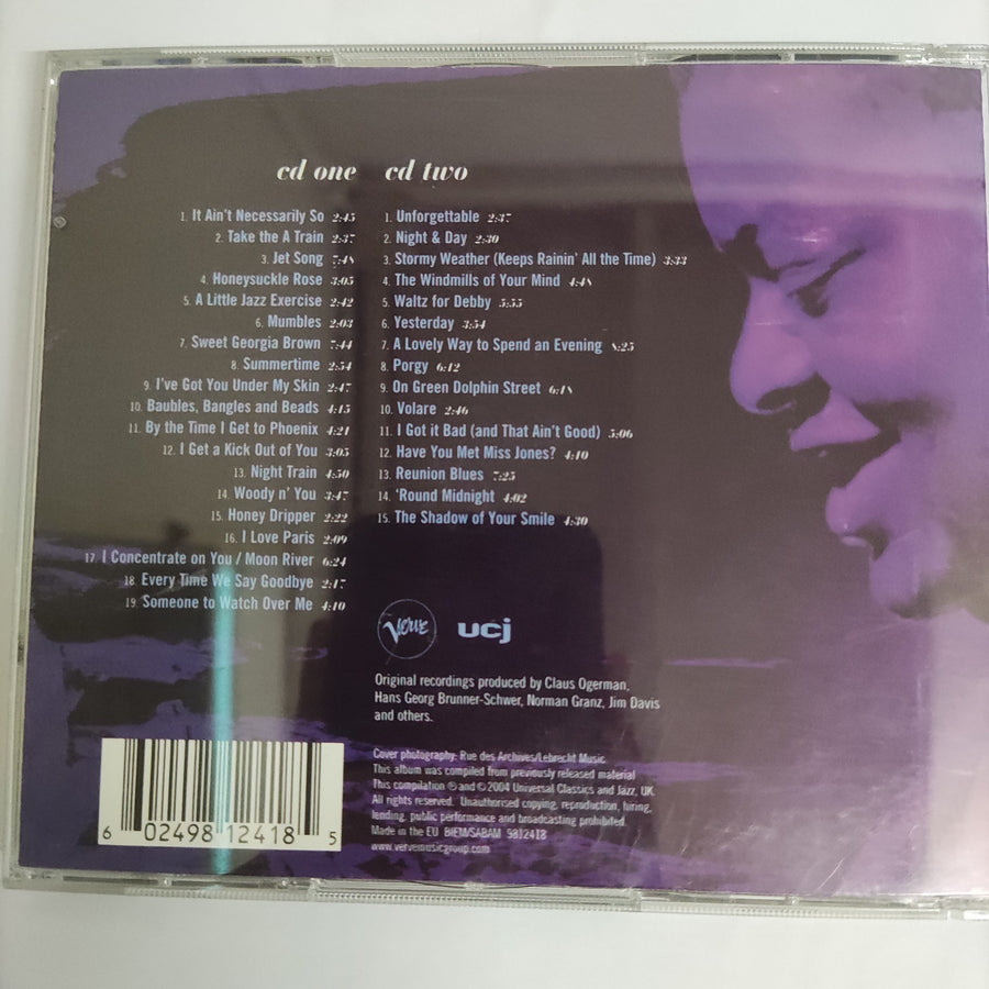 ซีดี Oscar Peterson - The Genius Of Oscar Peterson (CD) (VG+) (2LPS)