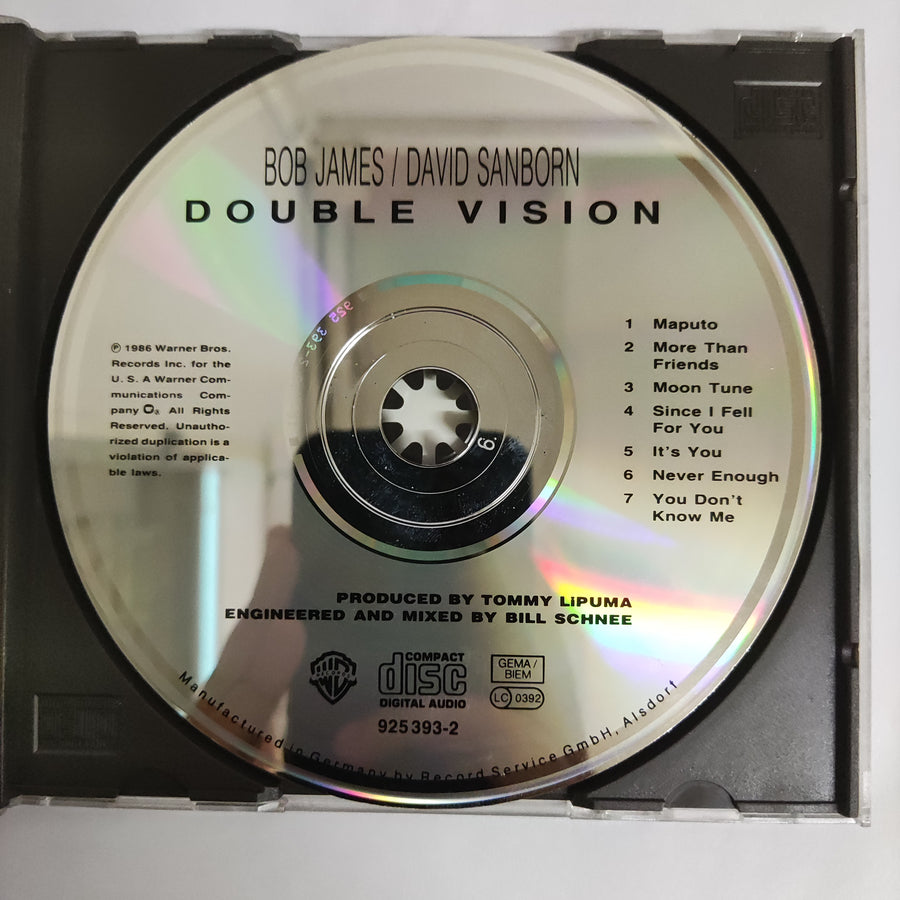 ซีดี Bob James / David Sanborn - Double Vision (CD) (VG+)