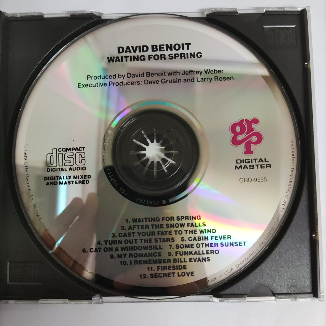 ซีดี David Benoit - Waiting For Spring (CD) (VG)