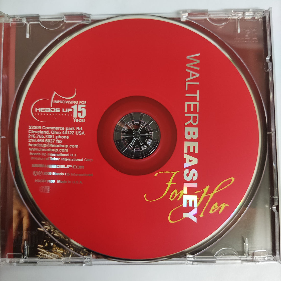 ซีดี Walter Beasley - For Her (CD) (VG+)