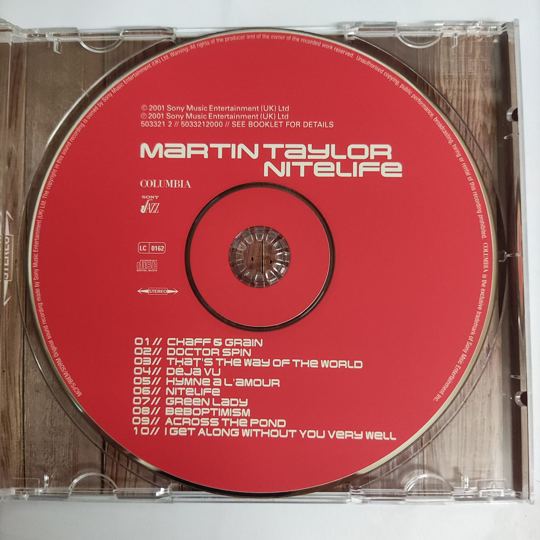 ซีดี Martin Taylor - Nitelife (CD) (NM or M-)