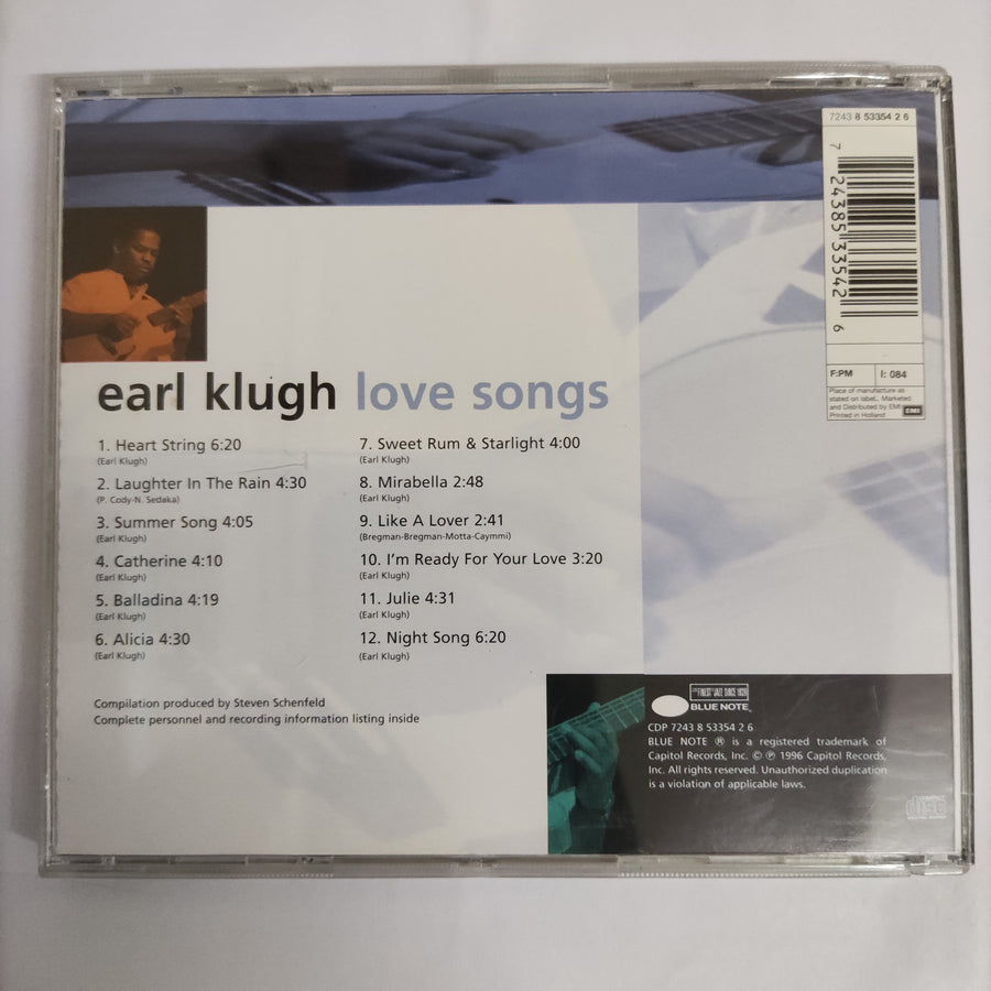 ซีดี Earl Klugh - Love Songs (CD) (VG+)