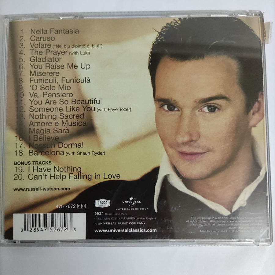 ซีดี Russell Watson - The Voice The Ultimate Collection (CD) (VG+)