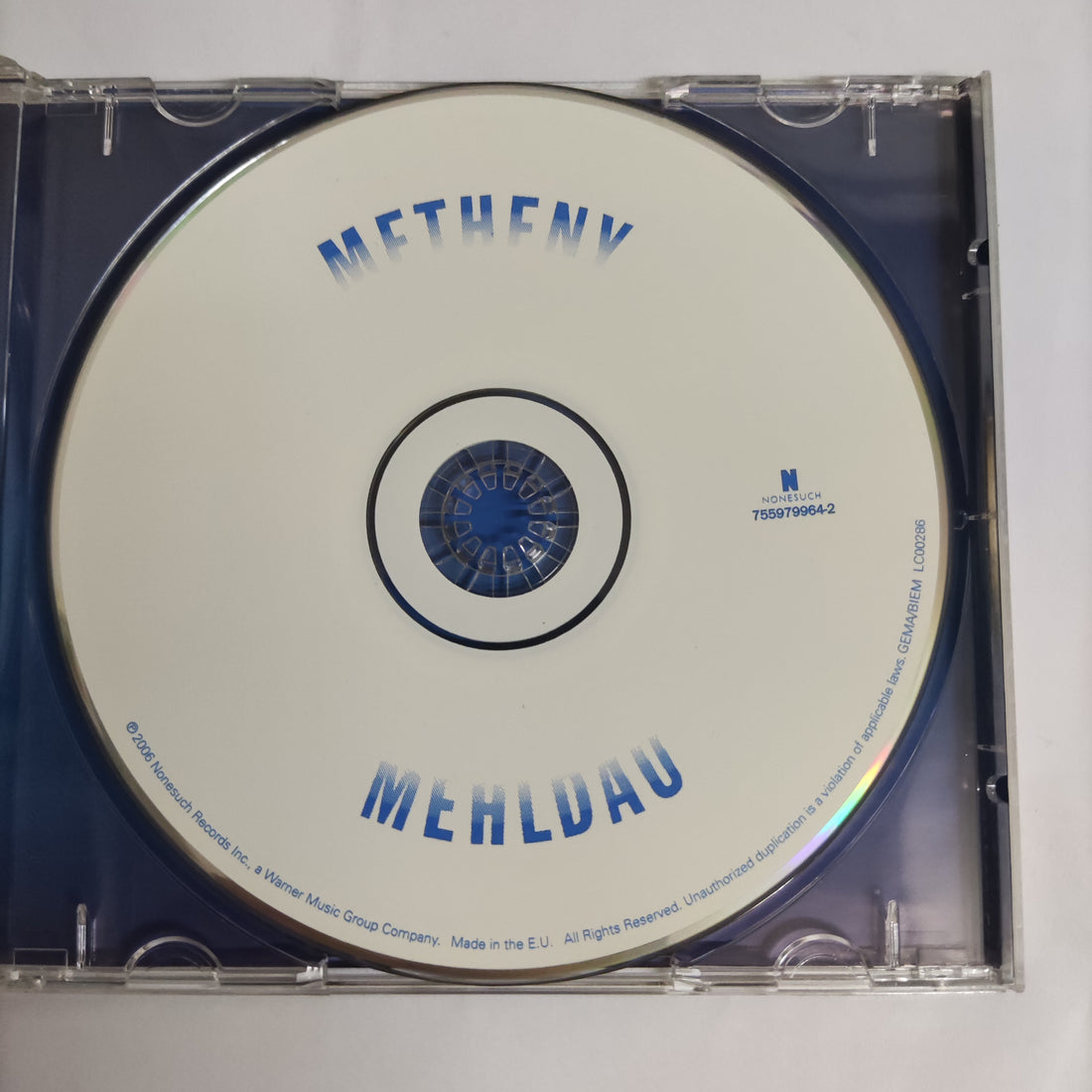 ซีดี Pat Metheny & Brad Mehldau - Metheny Mehldau (CD) (VG)