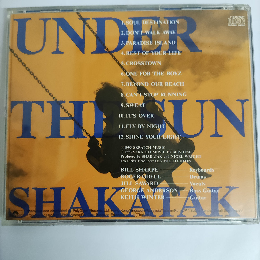 ซีดี Shakatak - Under The Sun (CD) (VG+)