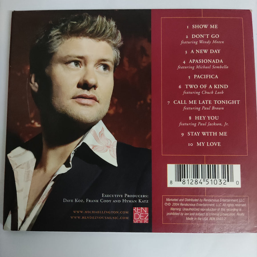 ซีดี Michael Lington - Stay With Me (CD) (VG)