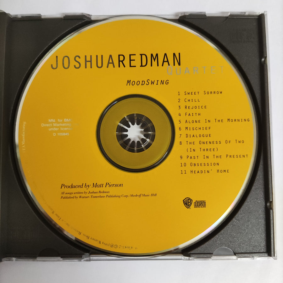 ซีดี Joshua Redman Quartet - MoodSwing (CD) (VG+)