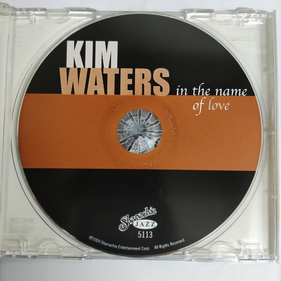 ซีดี Kim Waters - In The Name Of Love (CD) (VG+)