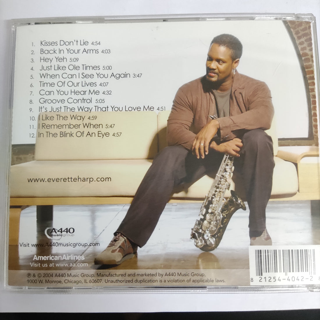 ซีดี Everette Harp - All For You (CD) (NM or M-)