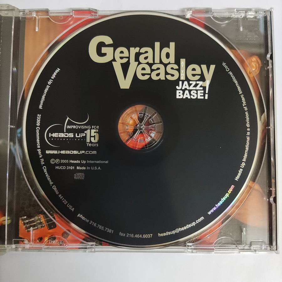 ซีดี Gerald Veasley - At The Jazz Base! (CD) (VG+)