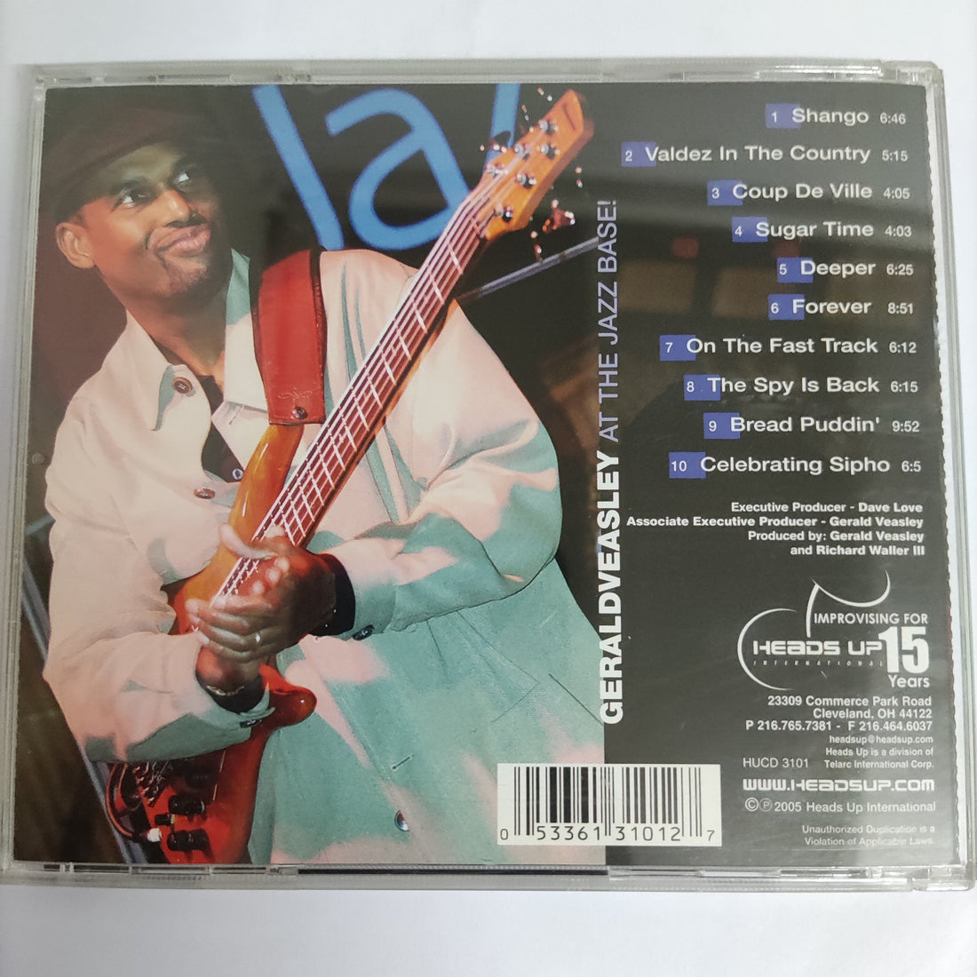 ซีดี Gerald Veasley - At The Jazz Base! (CD) (VG+)