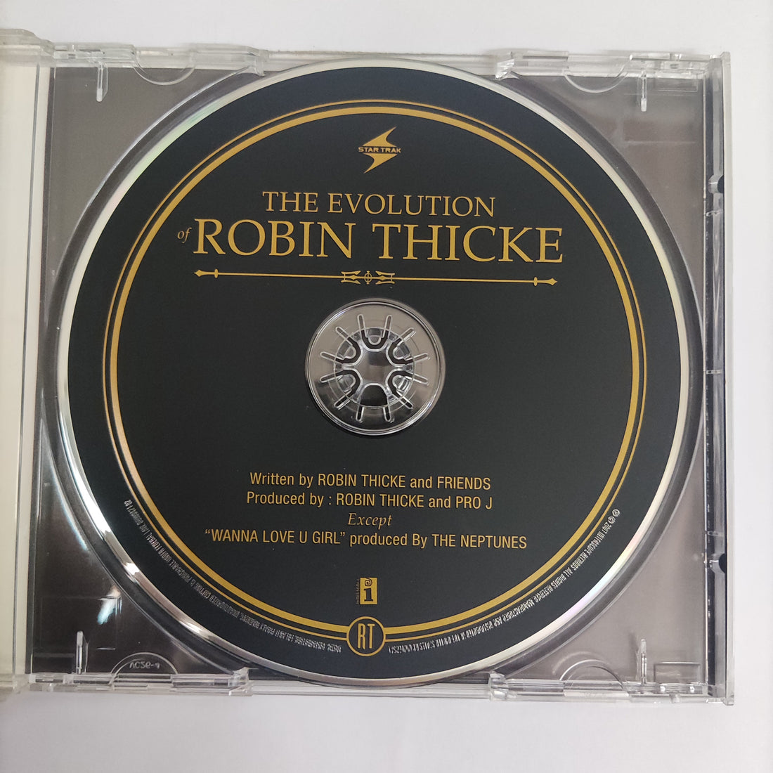 ซีดี Robin Thicke - The Evolution Of Robin Thicke (CD) (VG+)