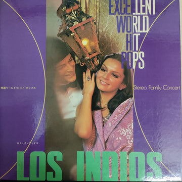 แผ่นเสียง Los Indios - Excellent World Hit Pops Stereo Family Concert (Vinyl) (VG+)