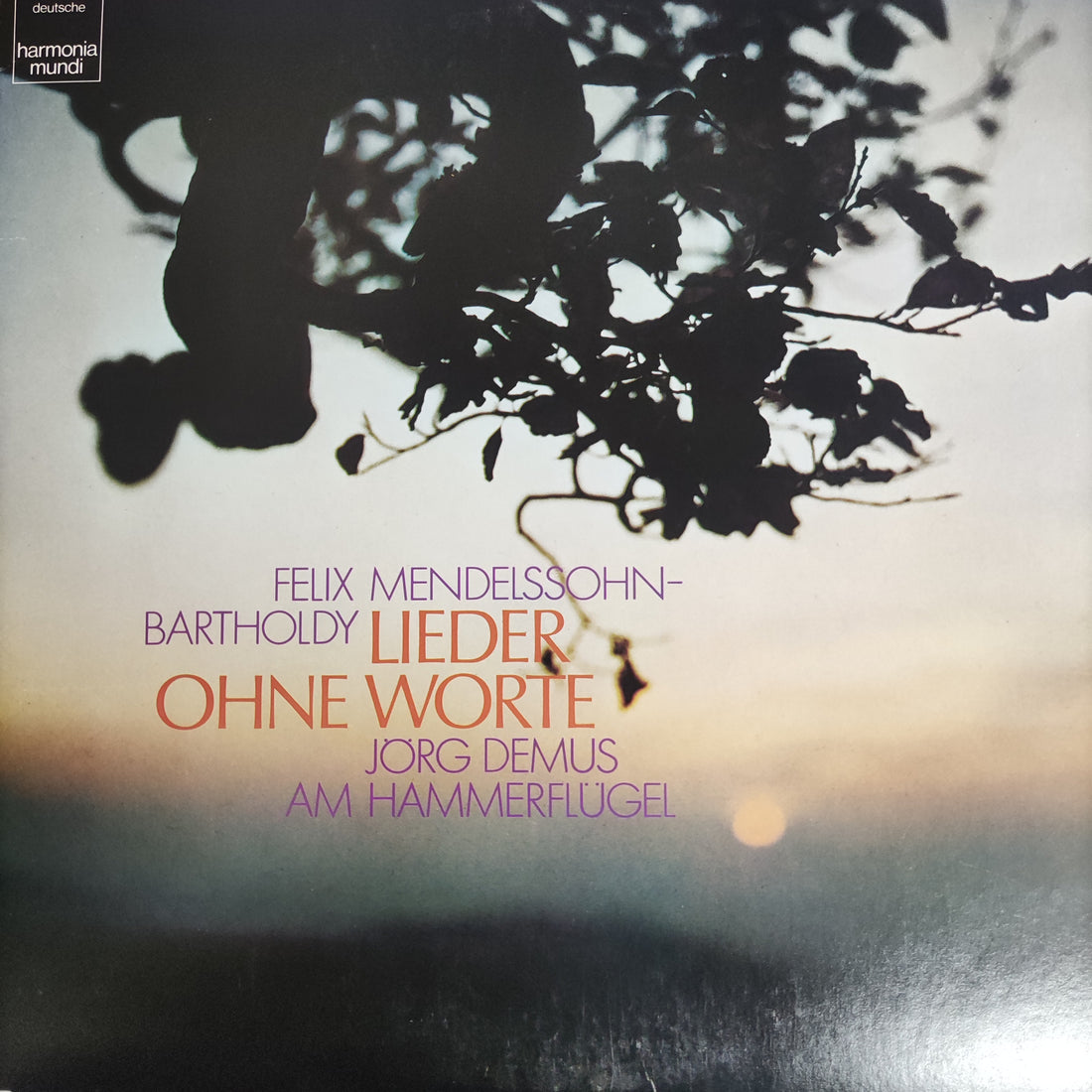 แผ่นเสียง Felix Mendelssohn Bartholdy - Lieder Ohne Worte (Vinyl) (VG+)