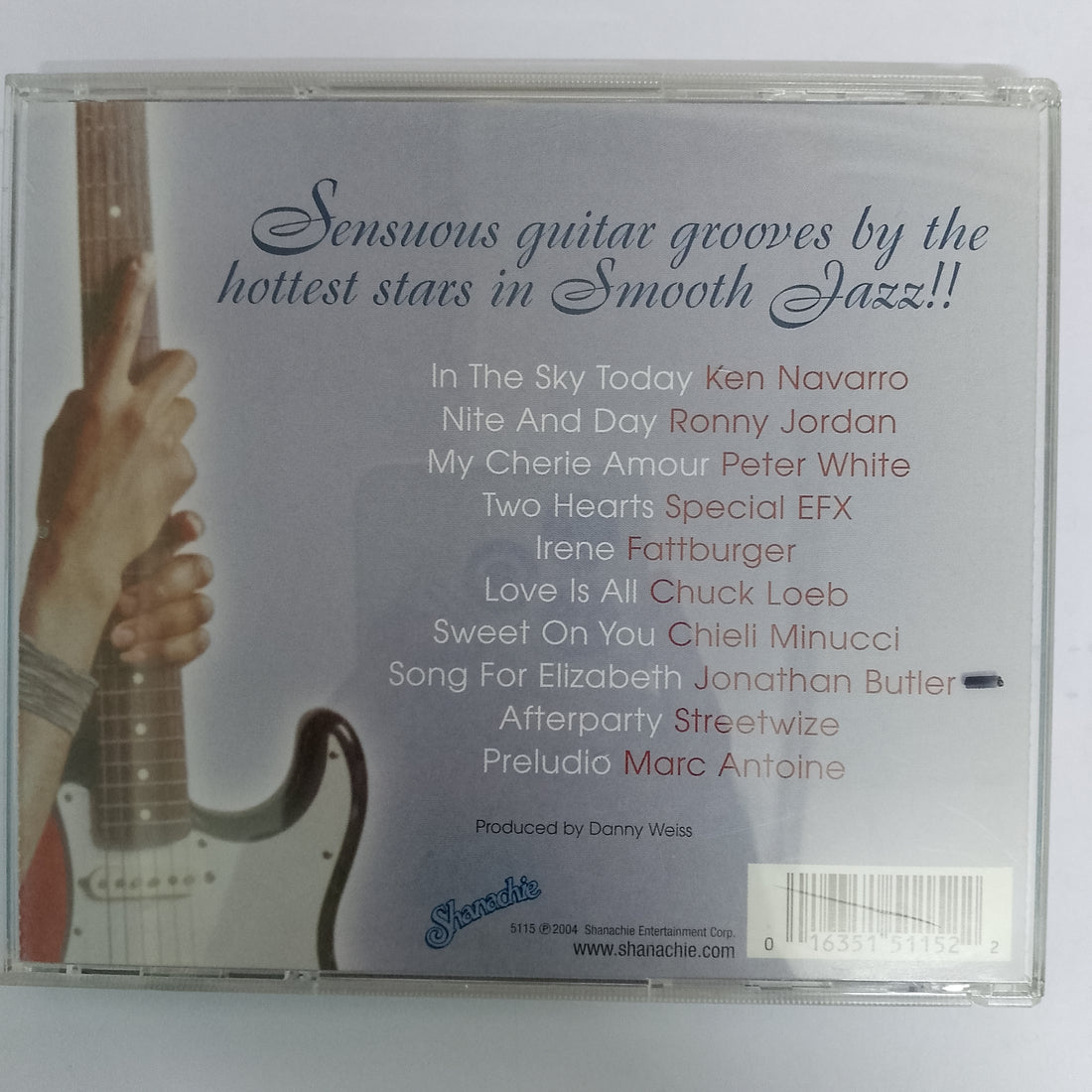 ซีดี Sensuous Smooth Jazz Guitar (CD) (VG+)