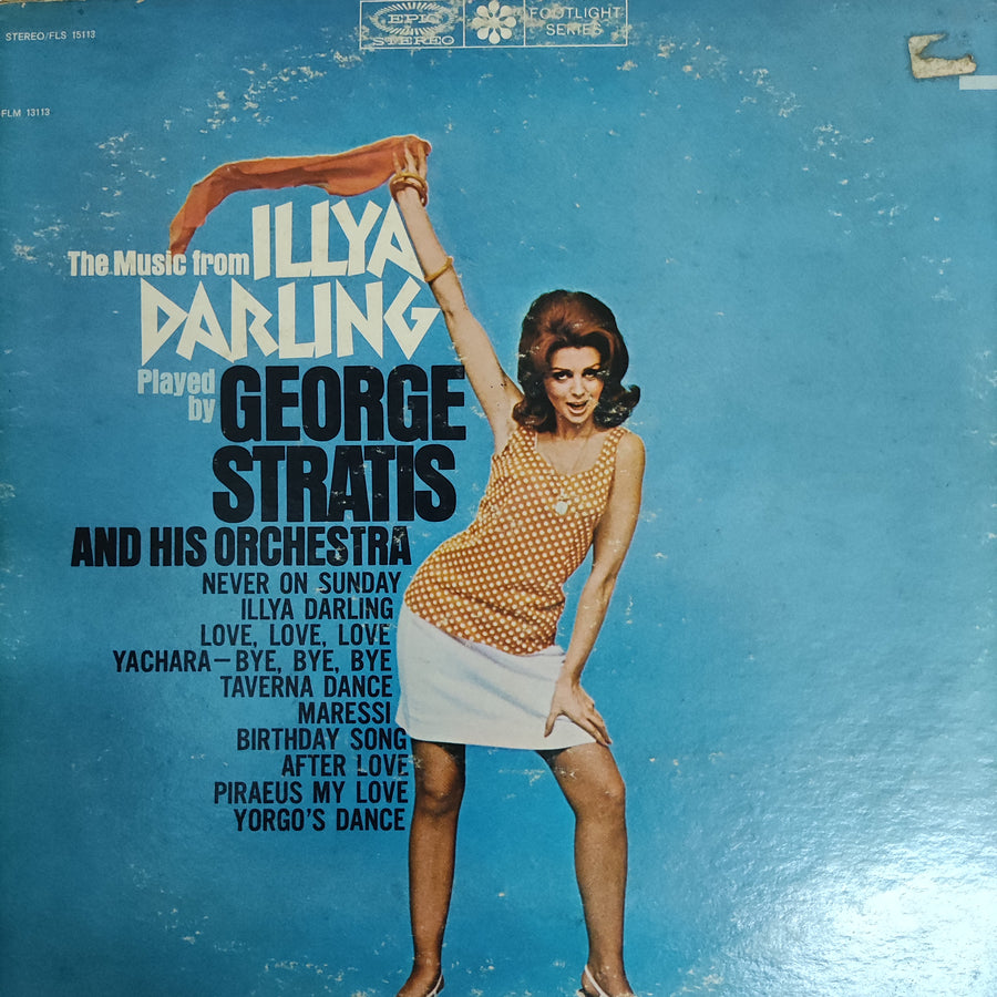 แผ่นเสียง ILLYA DARLING - George Stratis And His Orchestra - The Music From ILLYA DARLING (Vinyl) (VG+)