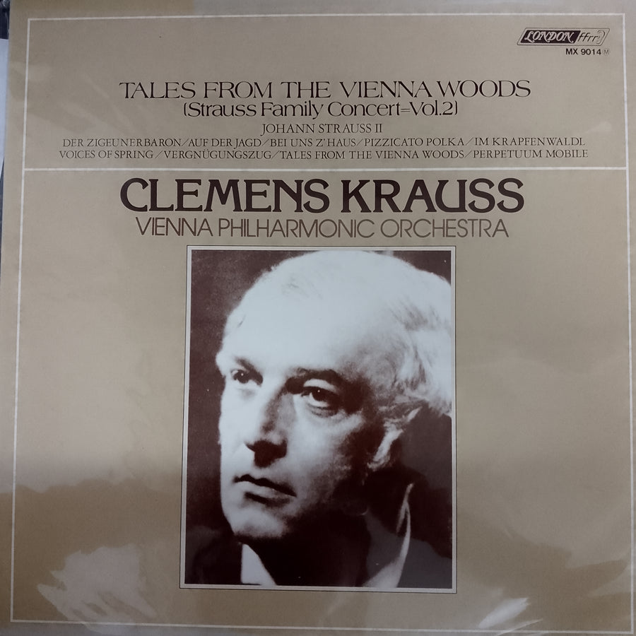 แผ่นเสียง Clemens Krauss - Village Swallows From Austria Strauss Family Cocert=Vol.3 (Vinyl)  (VG+)