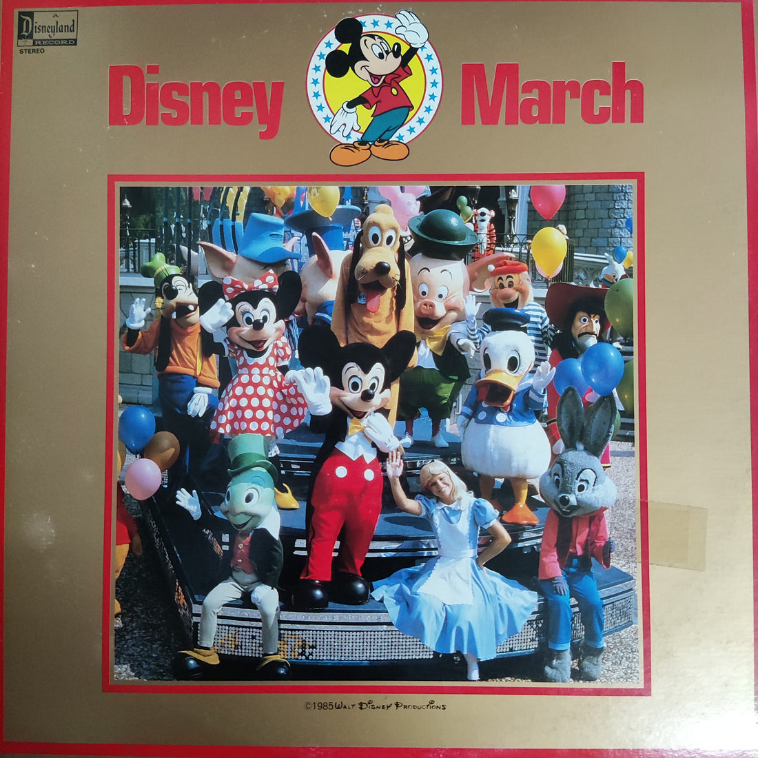 แผ่นเสียง Various - Disney March - Disneyland (Vinyl) (VG+)