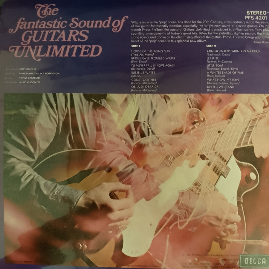 แผ่นเสียง Various - Guitars Unlimited  - The Fantastic Sound Of Guitars Unlimited (Vinyl) (VG+)