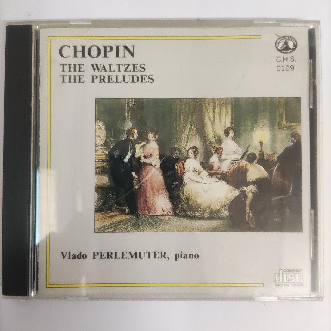 ซีดี Vlado Perlemuter Piano, Chopin The Waltzes, Preludes (CD) (VG+)