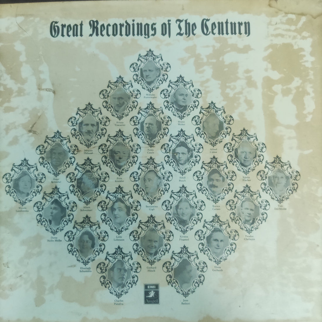 แผ่นเสียง Various - Great Recordings Of The Century (Vinyl) (VG+) (15LPs)