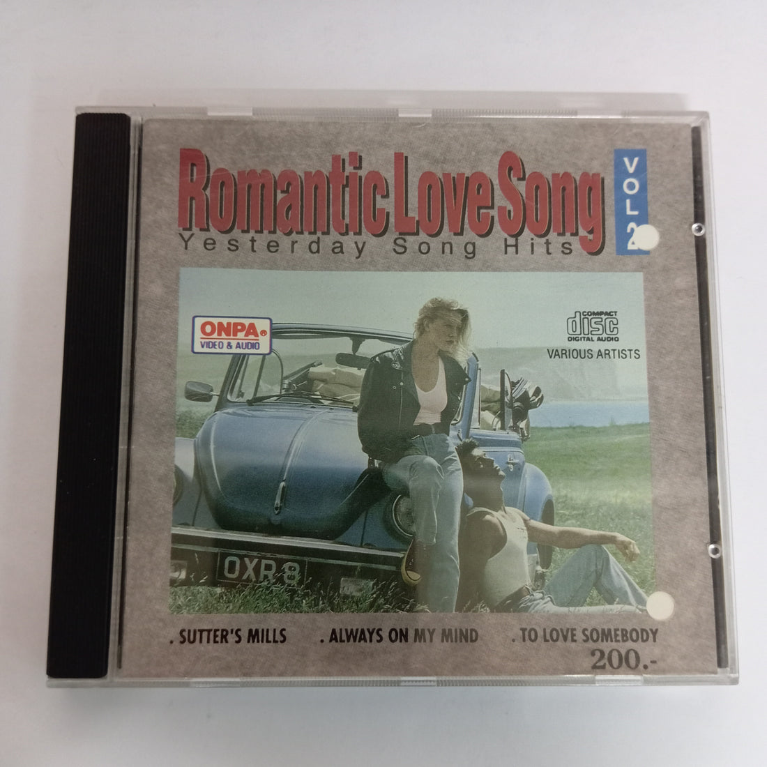 ซีดี Romantic Love Song Vol.2 - Yesterday Song Hits (CD) (VG+)