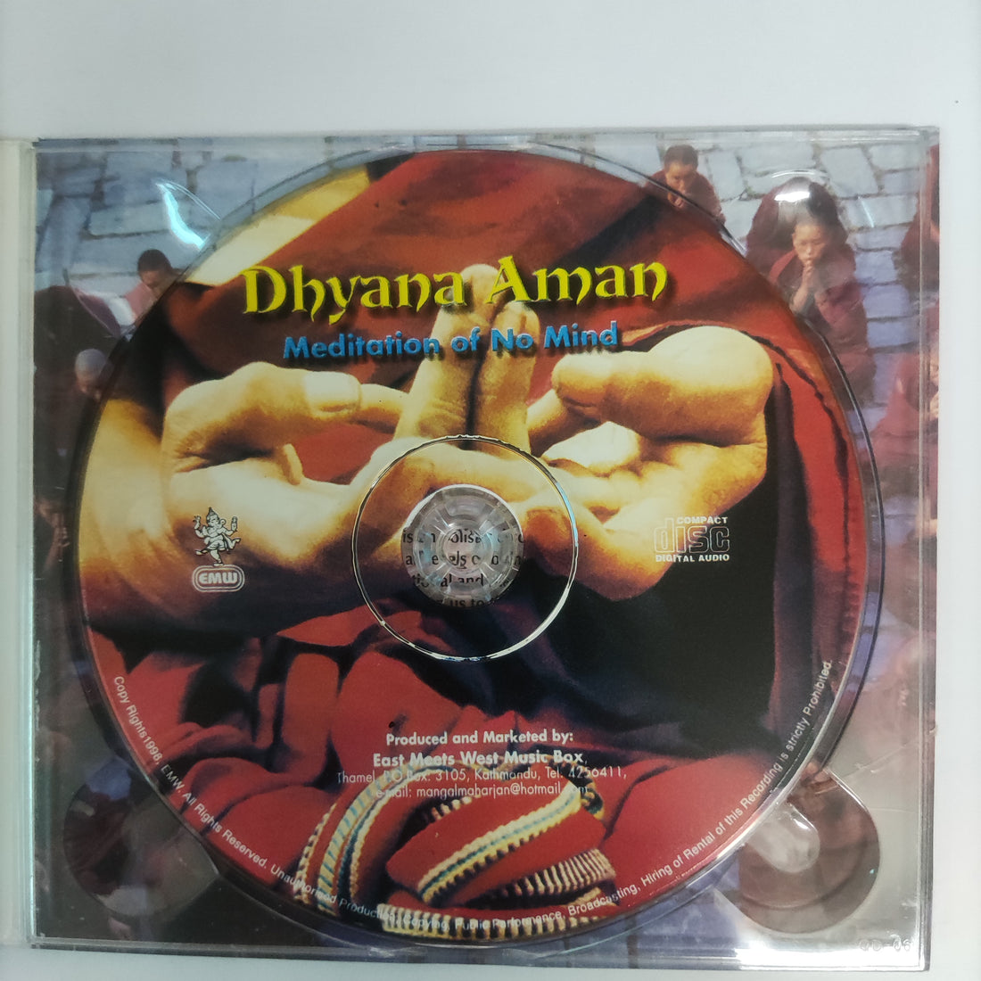 ซีดี Various - Dhyana Aman Meditation Of No Mind (CD) (VG)